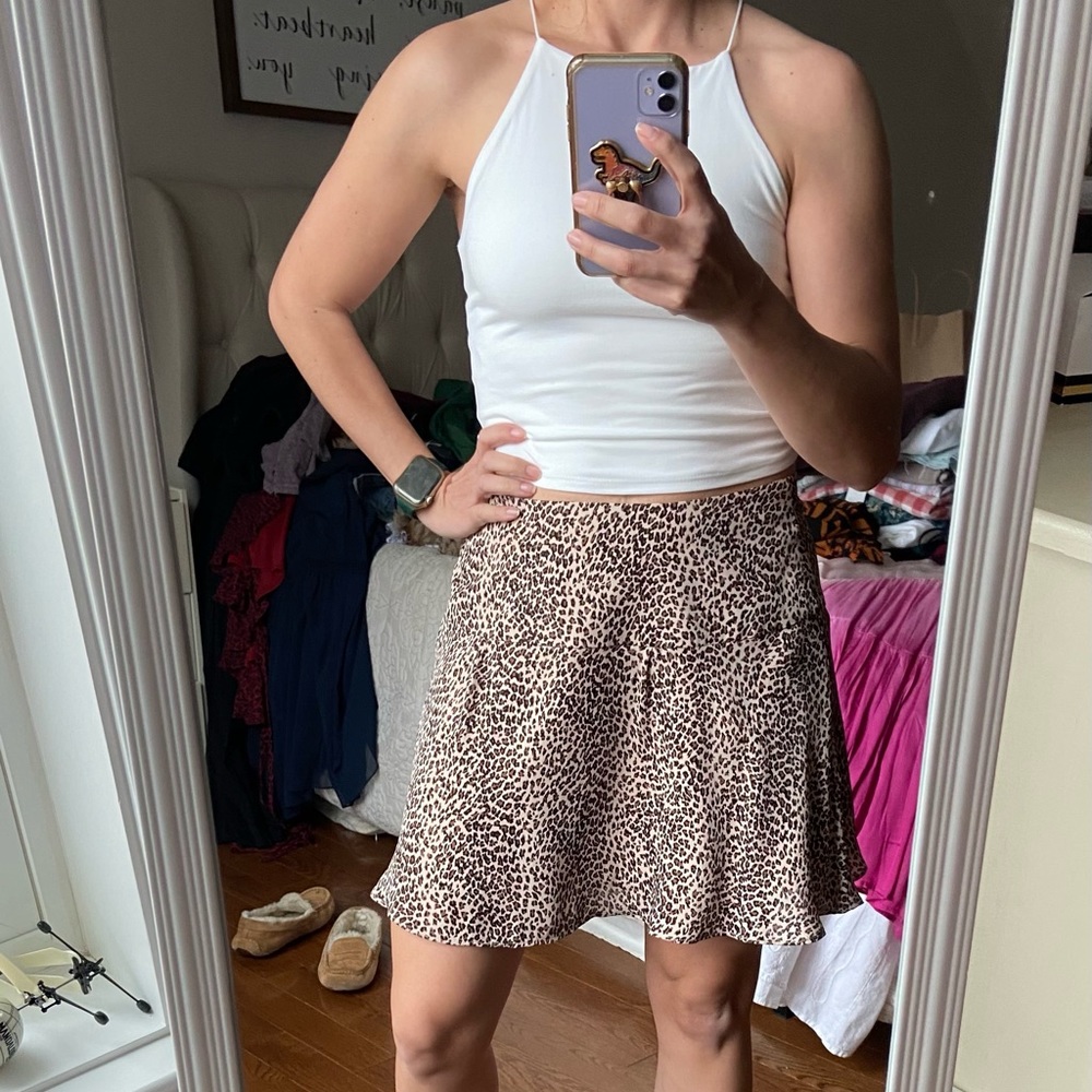 Joie silk skirt